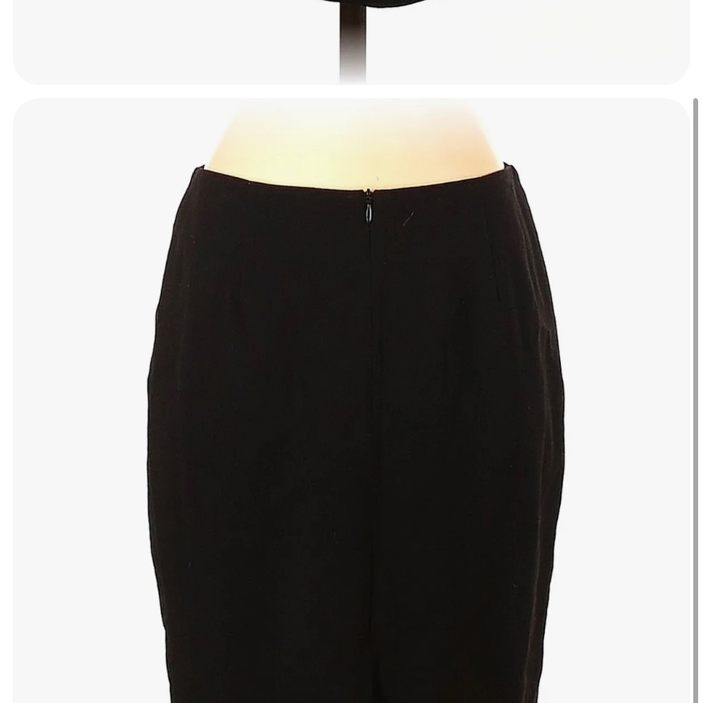 Margaret m black skirt size 4 - Picture 2 of 2